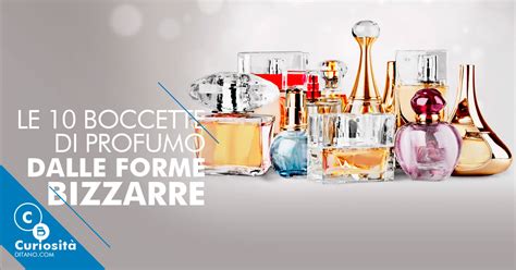 10 boccette di profumo bizzarre .